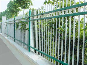 绿色锌钢护栏